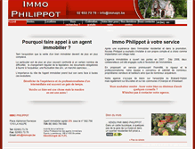 Tablet Screenshot of immopn.be